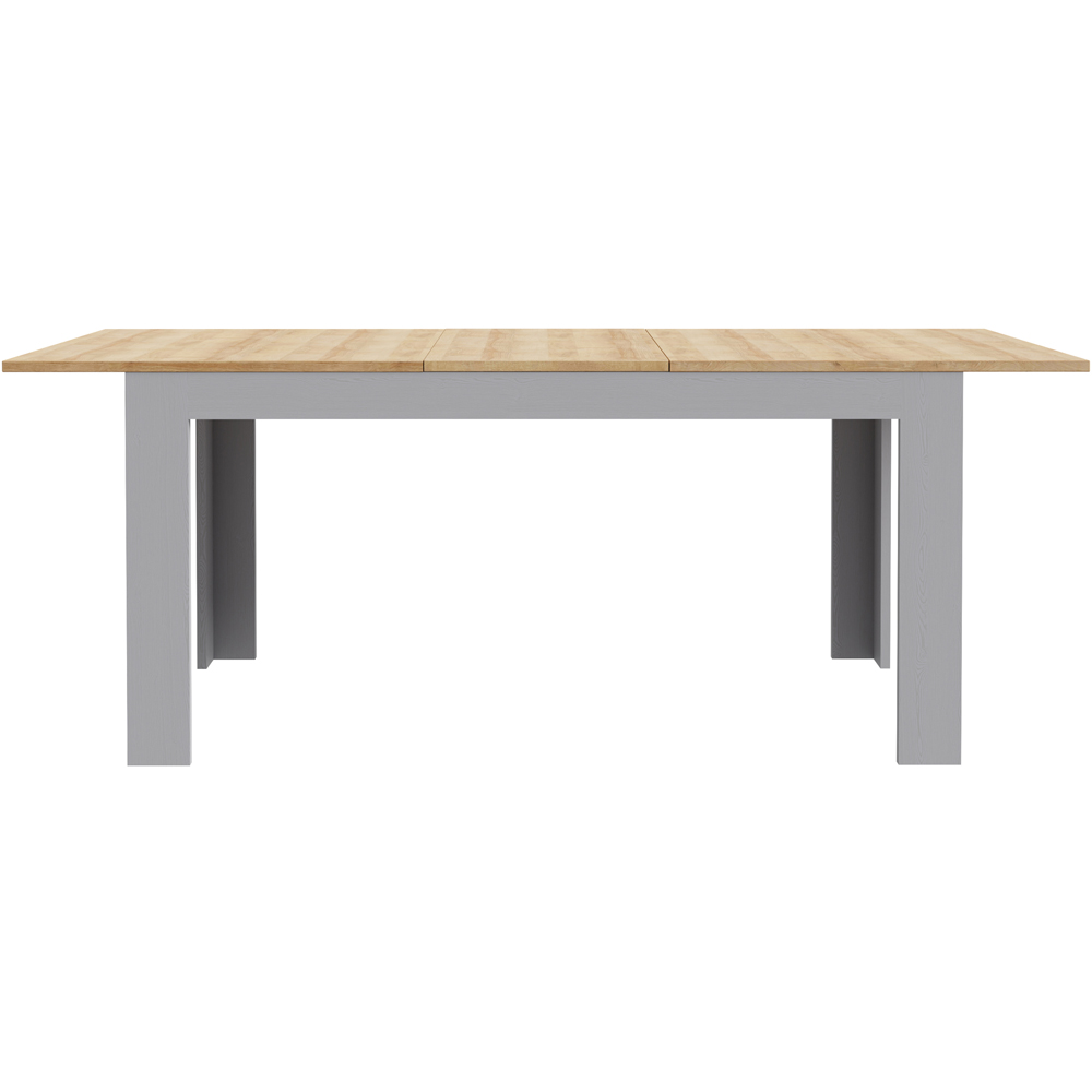 Florence Bohol 4 Seater Extending Dining Table Riviera Oak and Grey Image 5