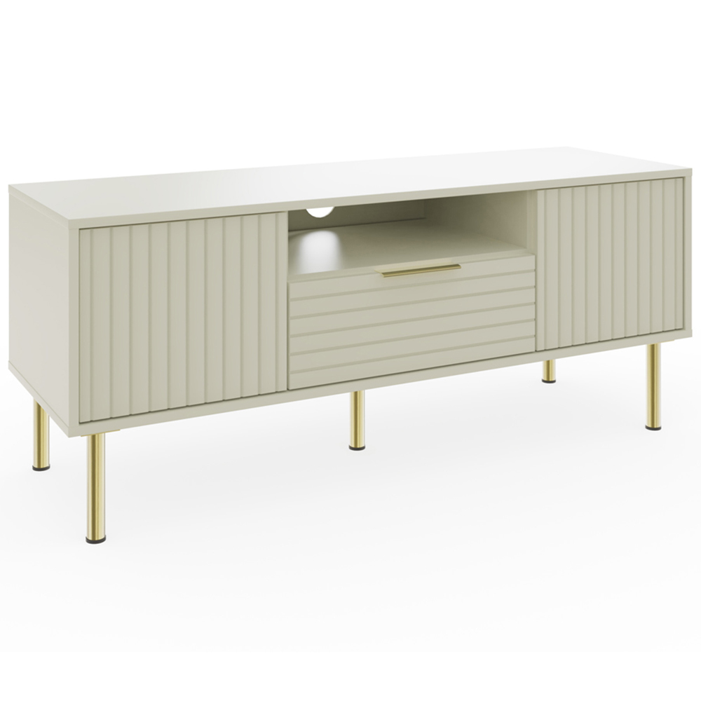 GFW Nervata Cream TV Unit Image 2