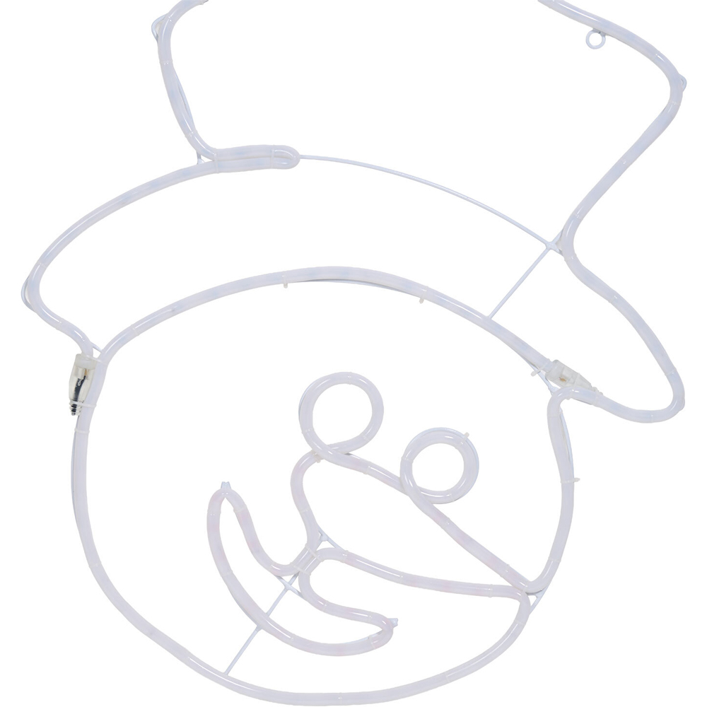 Snowman Shaped Neon Rope Light Image 4