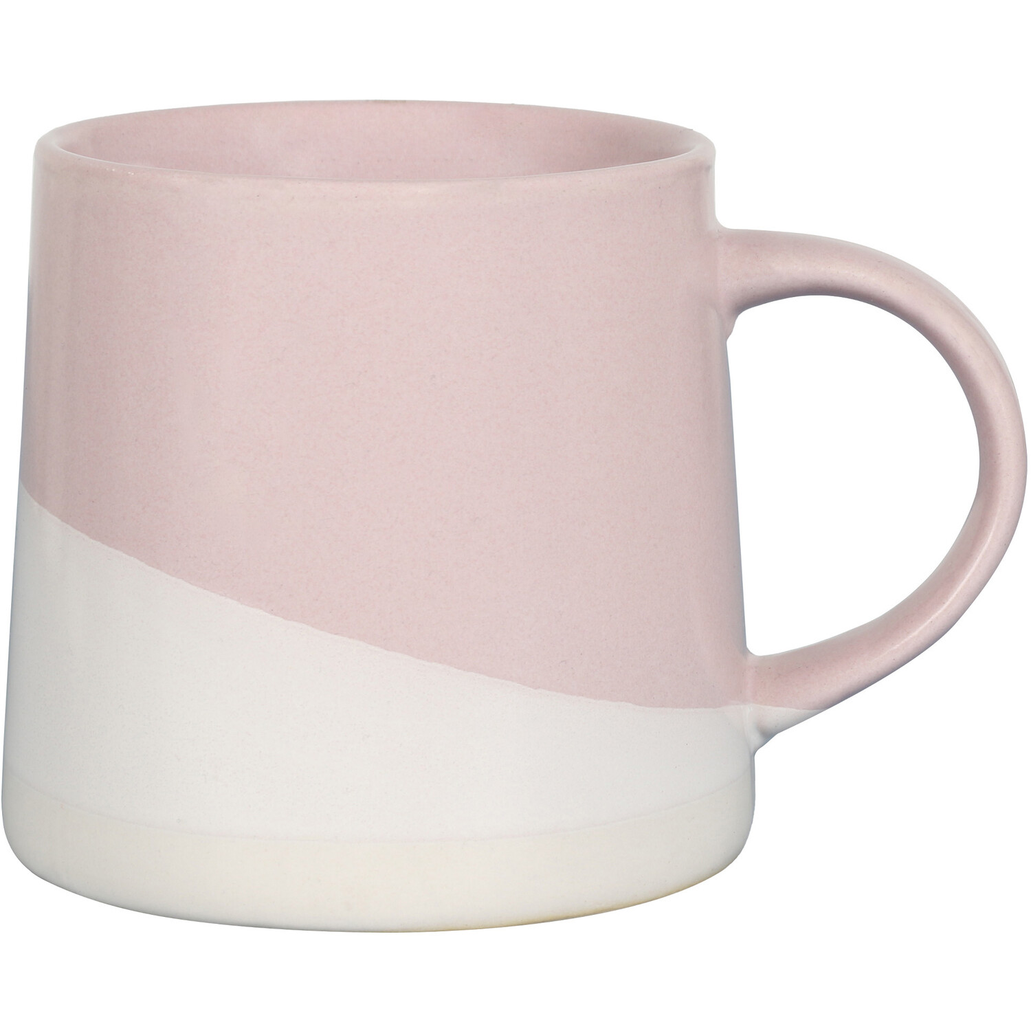 Two-Tone Stoneware Mug - Pink Image 1