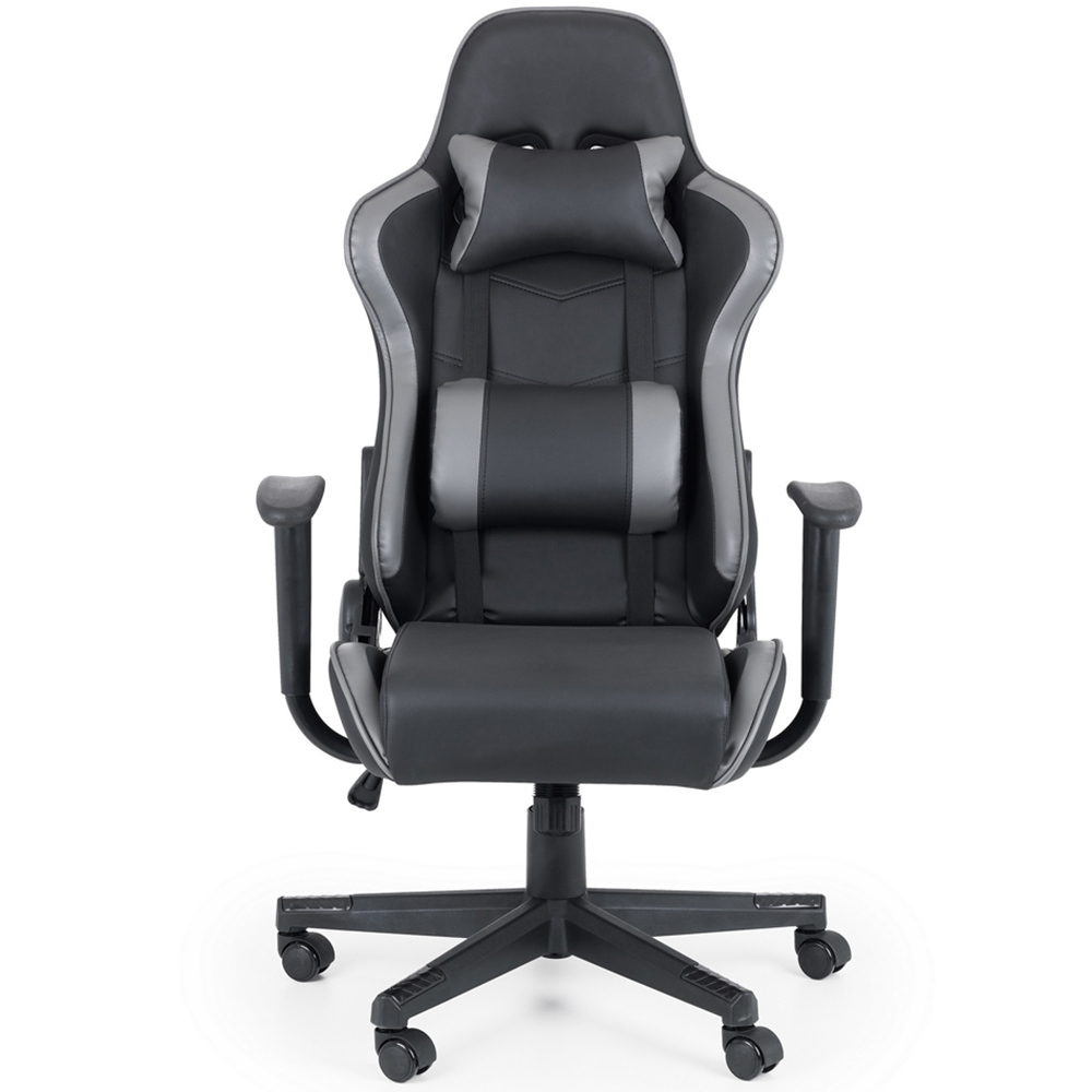 Julian Bowen Comet Black and Grey Gaming Chair Image 3