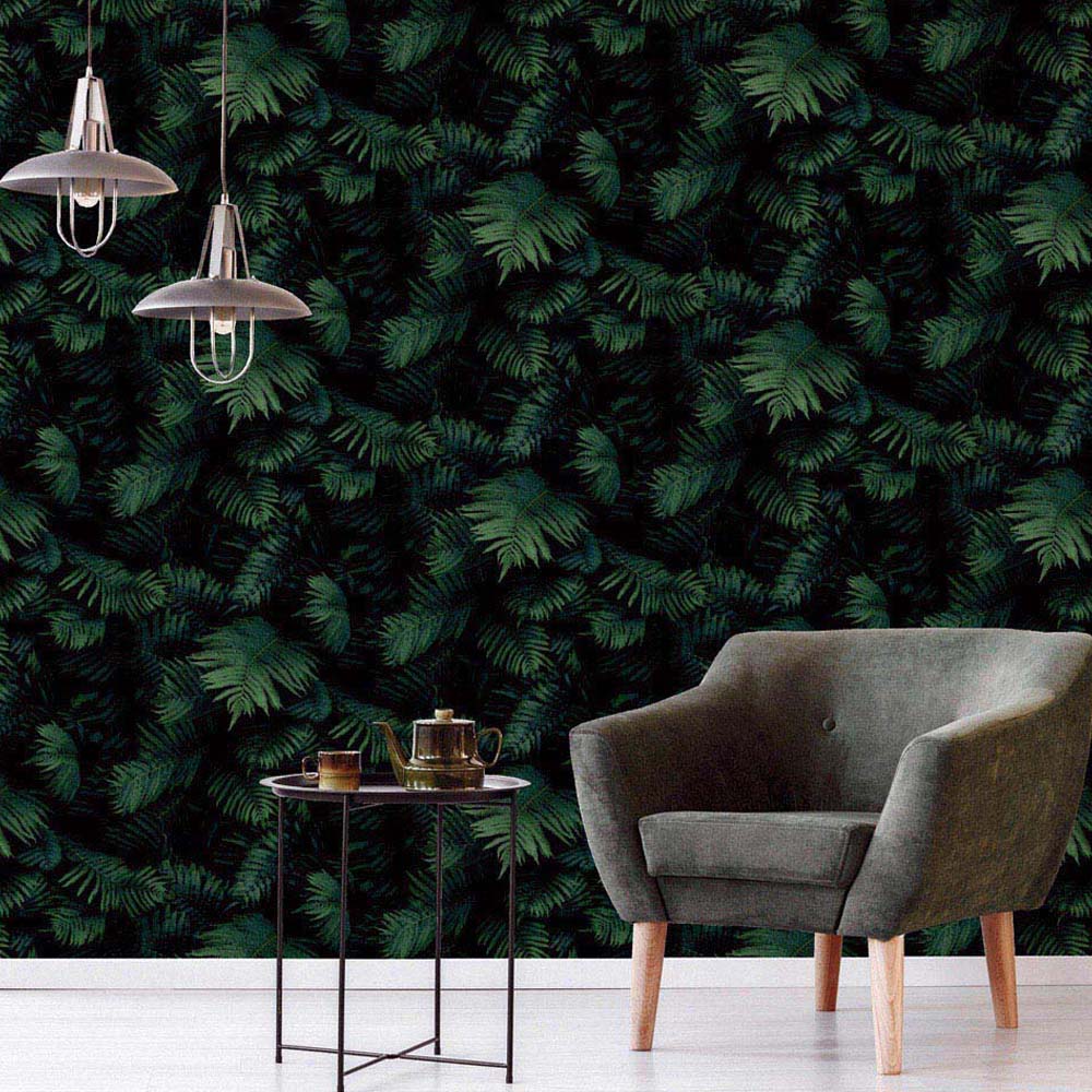 Arthouse Fern Wall Green Wallpaper Image 3