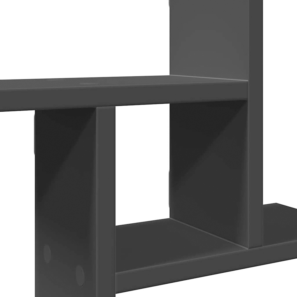 vidaXL 3 Shelf Wall Shelf Set of 2 Image 8