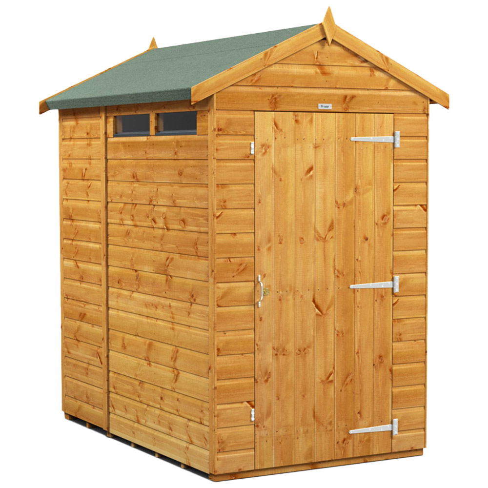 Power Sheds 6 x 4ft Apex Security Shed Image 1