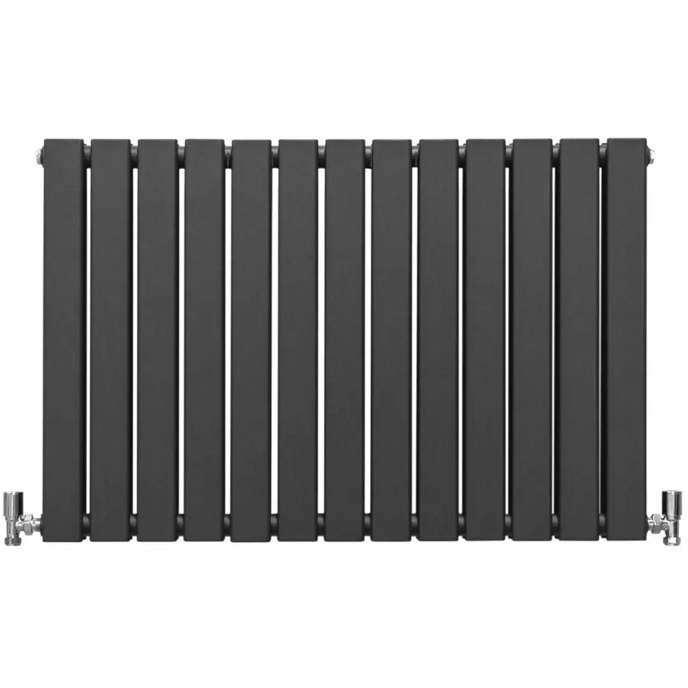 MonsterShop Anthracite Grey Flat Radiator 600 x 910mm Image 1