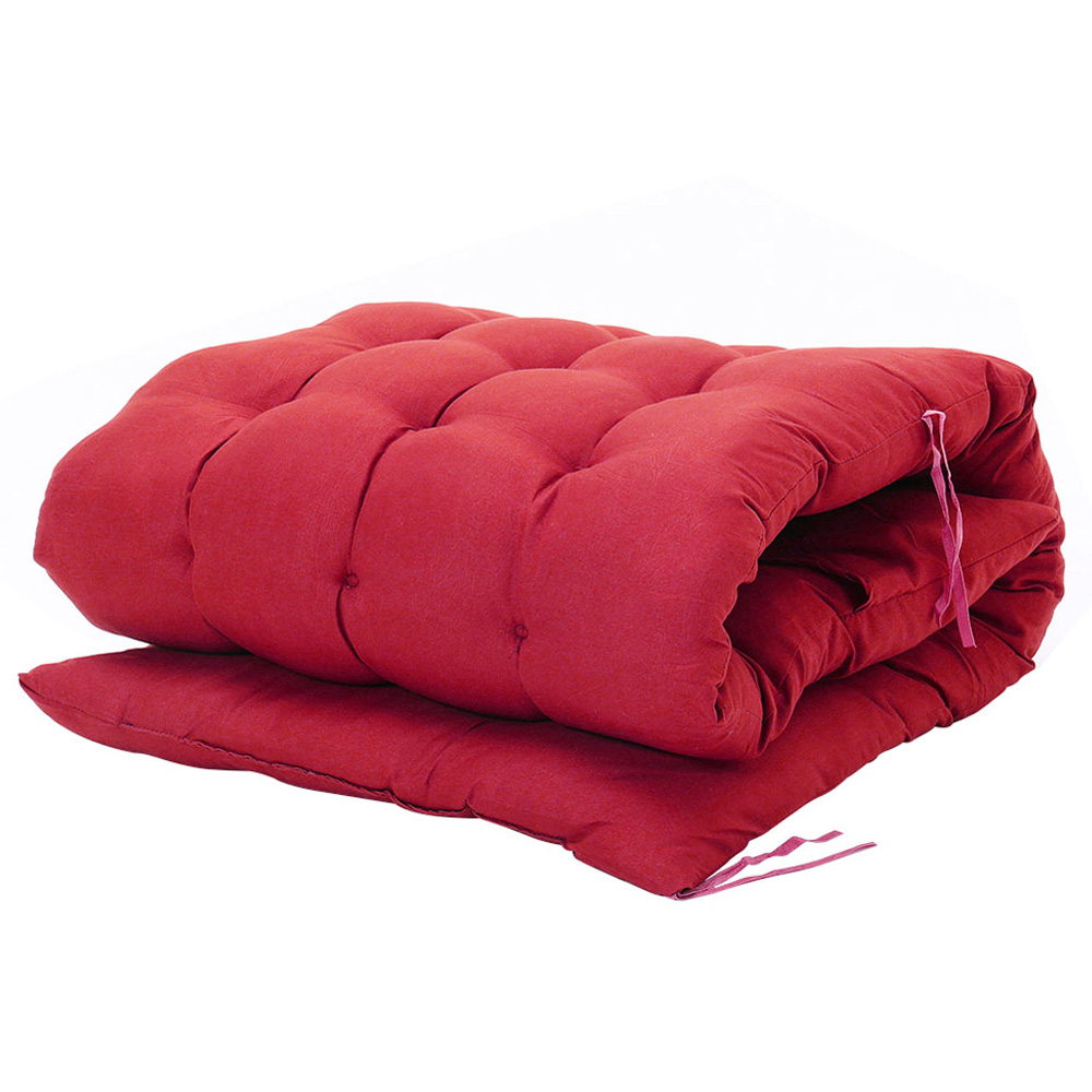 Living and Home Red Sun Lounger Cushion Cover Image 3
