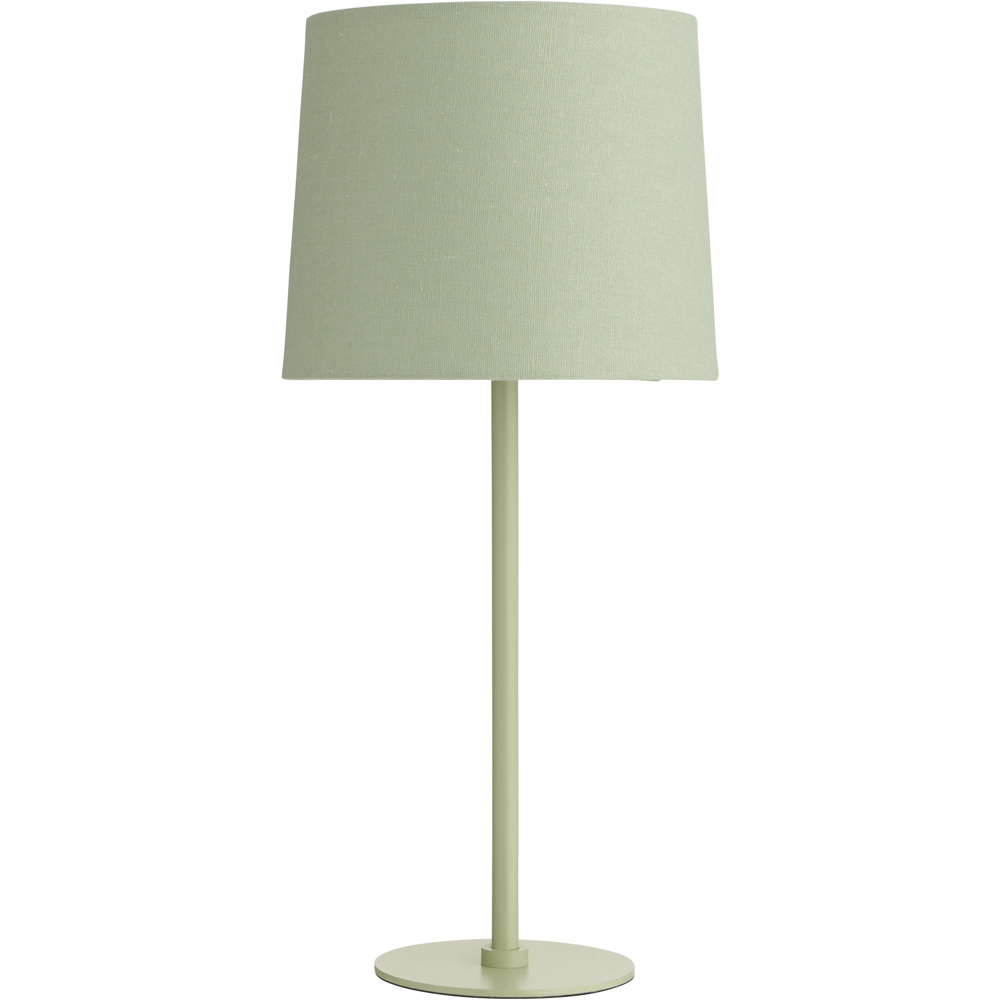 Wilko Sage Metal Table Lamp Image 1