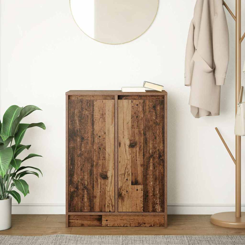 vidaXL 2 Door Old Wood Sideboard Image 3