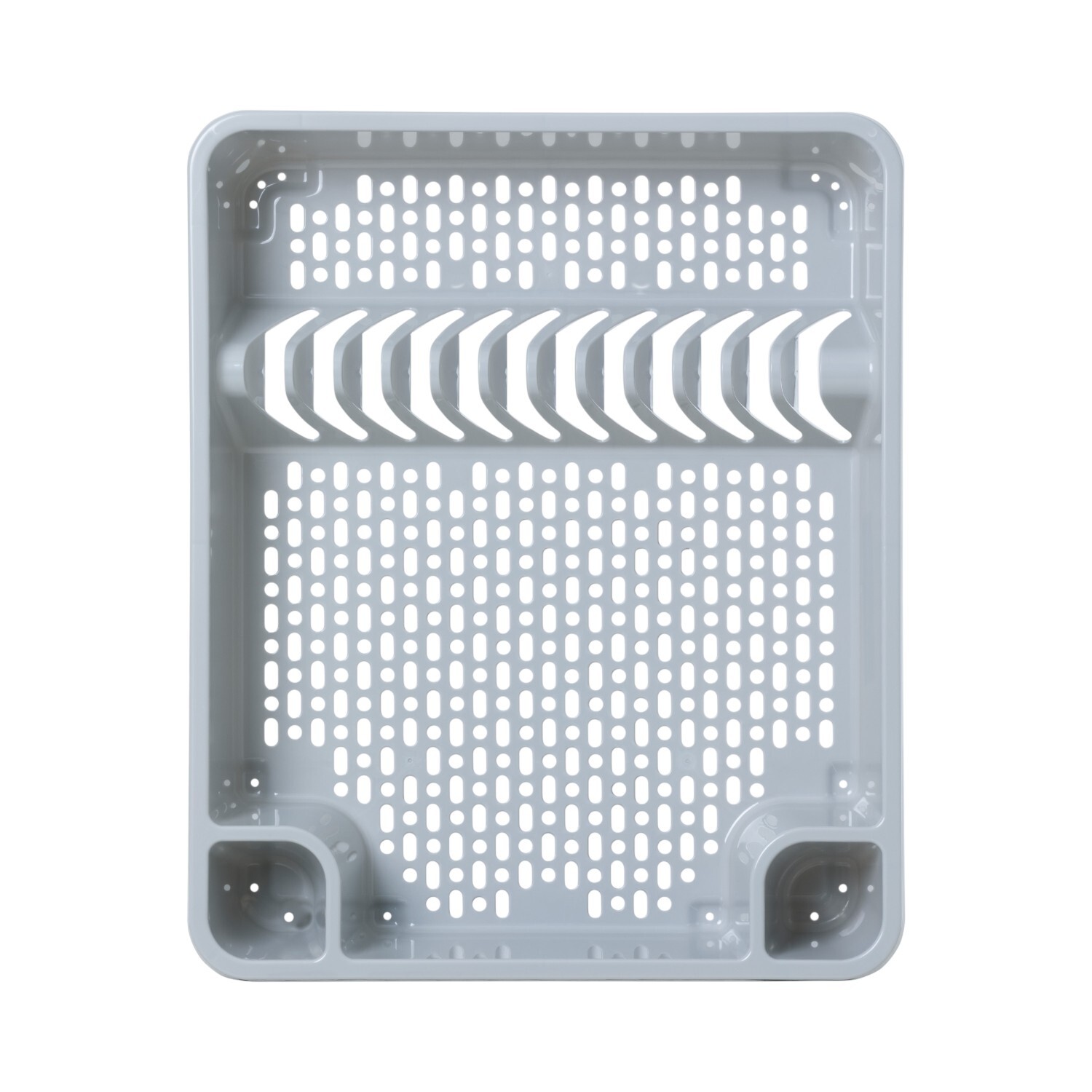 My Home Large Rectangular Dish Drainer - Grey Image 5