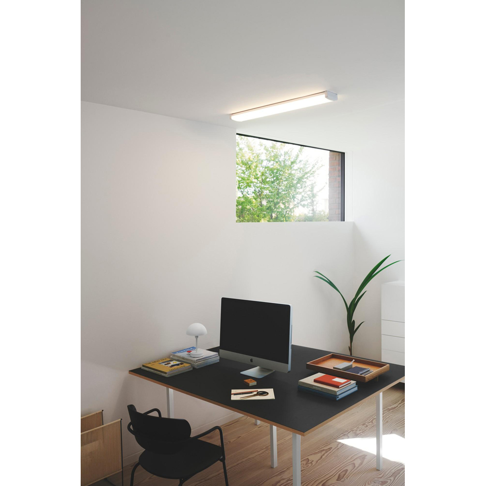 Nordlux Wilmington 90 White Batten Light Fitting Image 2