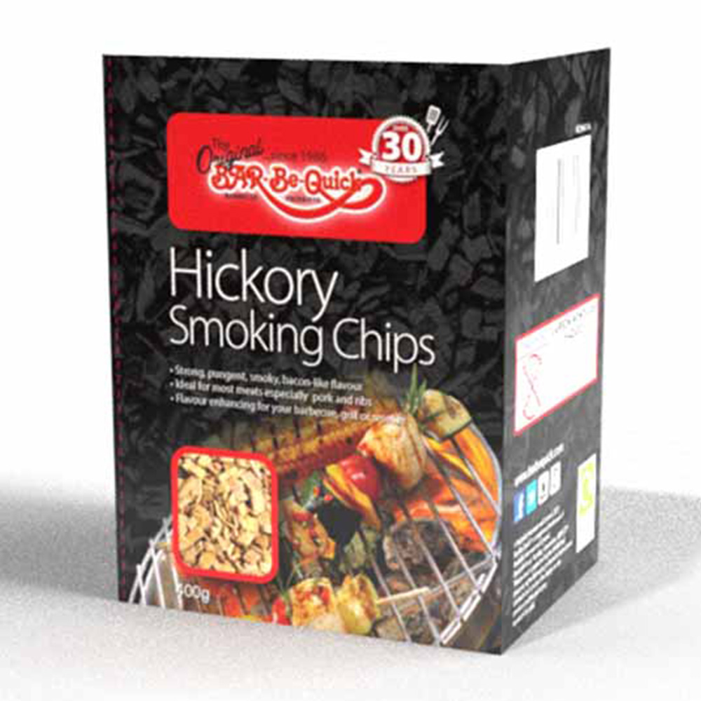 Bar Be Quick Hickory Smoking Chips 400g   Image
