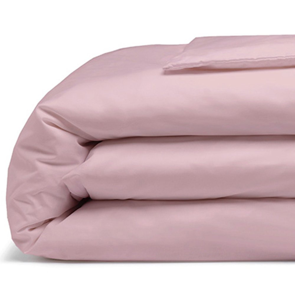 Serene Super King Blush Duvet Cover Image 2