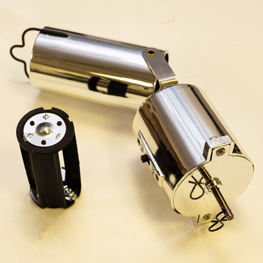 FX Lab Silver Battery Mirror Ball Motor Image 2