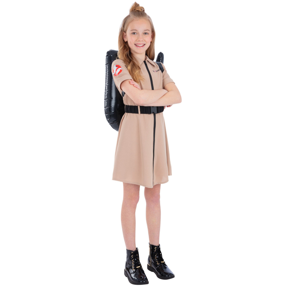 Ghostbusters Girls Halloween Costume 7-9 Years Image 2