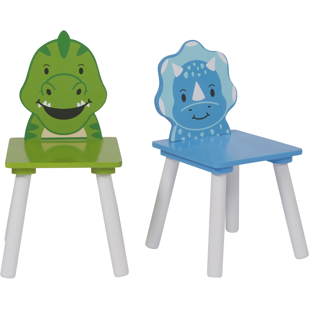 Liberty House Toys Kids Dinosaur Table and Chairs Set Image 4