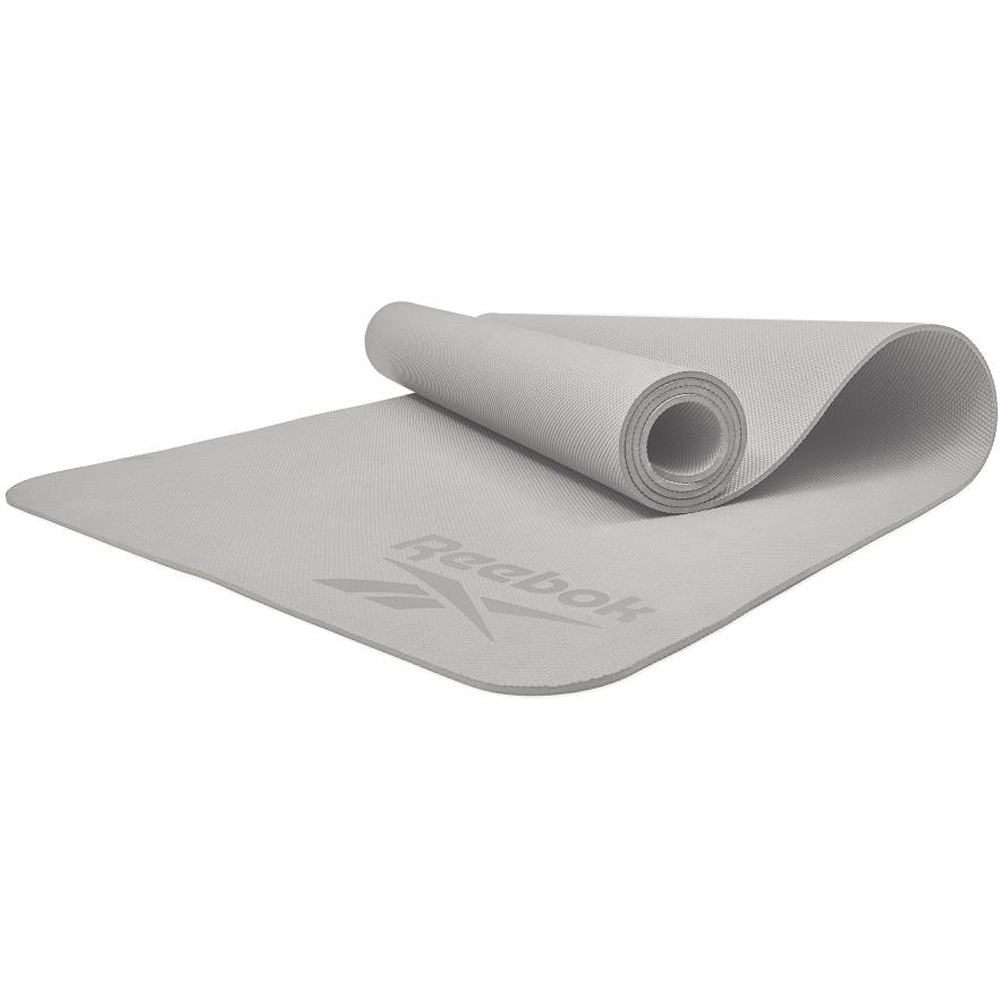 Reebok Grey Yoga Mat 4mm Image 3