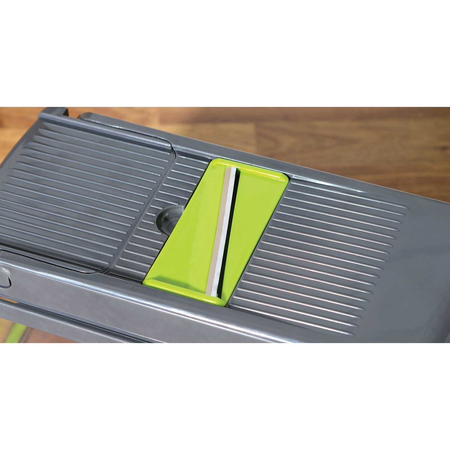 MY Vegetable Cutting Chopper - Grey and Green Image 12