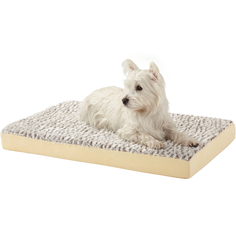 Bunty Small Cream Ultra Soft Pet Basket Bed Image 2