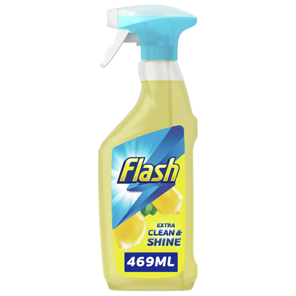 Flash Multi Purpose Cleaning Spray Lemon 469ml Image 1