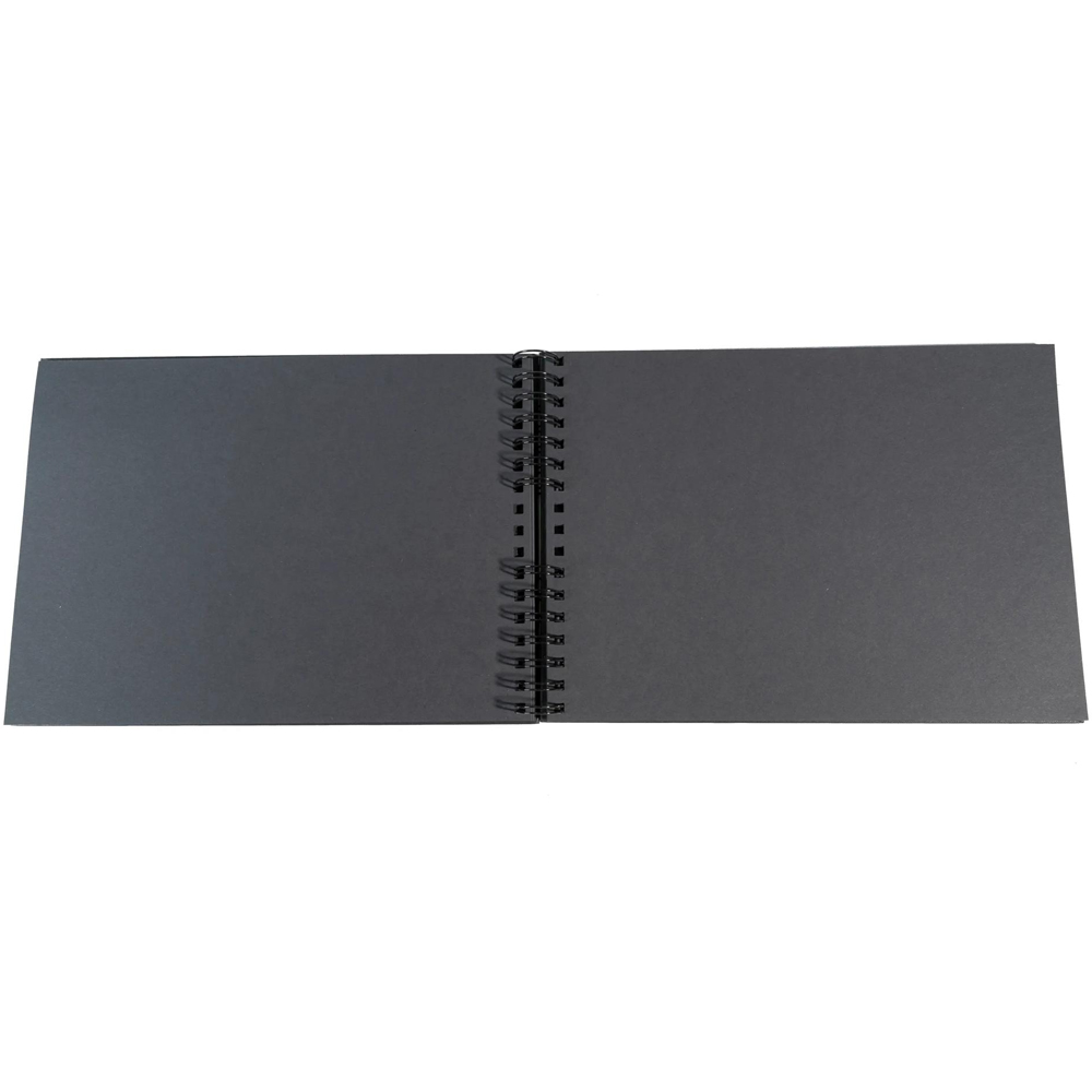 Exacompta Milano Black Wirebound Photo Album 50 Pages 150 Photos Image 4