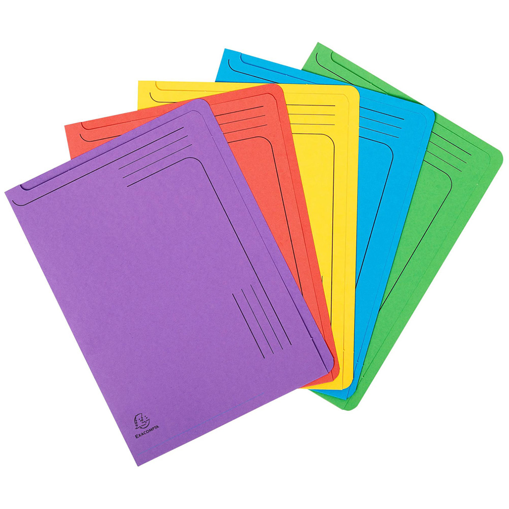 Exacompta Forever Multicolour Slip Files 8 Pack Image 3