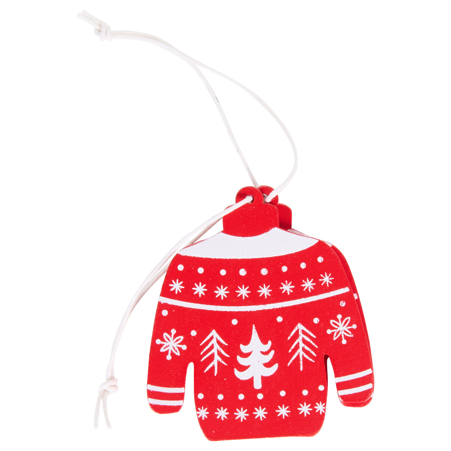 Hanging Scandi Jumper Decorations Multicolour Image 2
