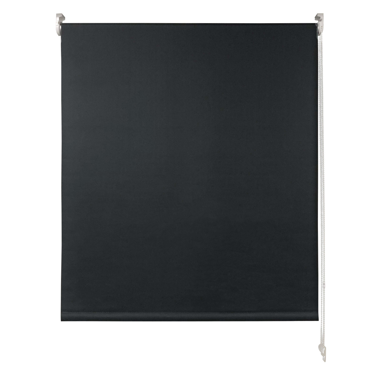 Plain Blackout Roller Blinds - Charcoal / 60cm Image