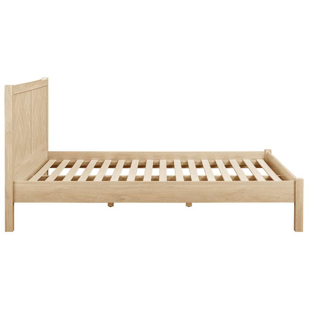 Birlea Herringford Double Oak Bed Image 5