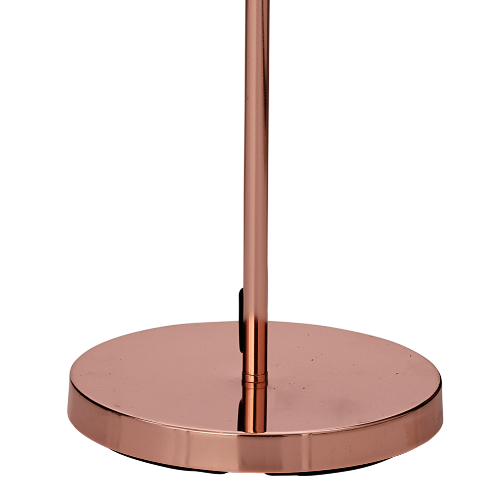 Wilko Copper Angled Floor Lamp Image 6