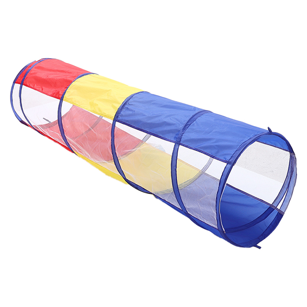 Living and Home Foldable Crawl Play Pop up Tunnel 6ft Image 1