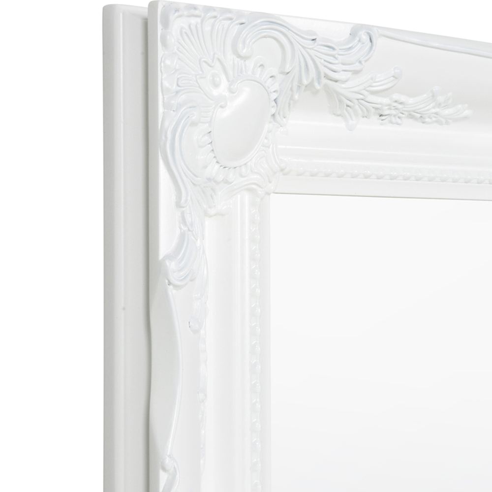 MirrorOutlet Hamilton White Shabby Chic Wall Mirror 137 x 46cm Image 6