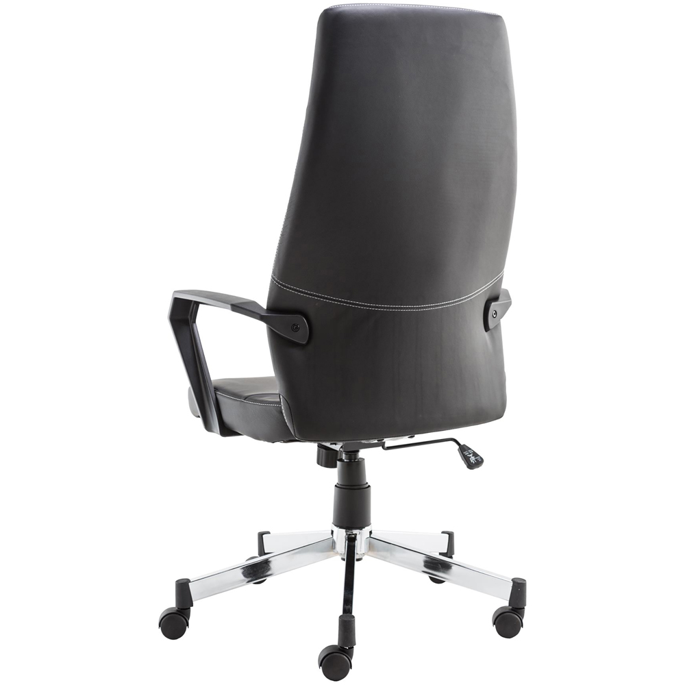 Alphason Brooklyn Designer Faux Leather High Back Chair Image 3