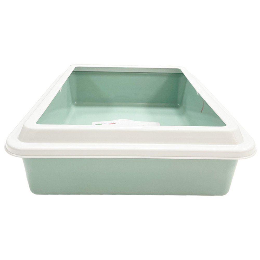 Happy Pet Medium Sage Cat Litter Tray 43.5 x 34 x 11cm Image 2