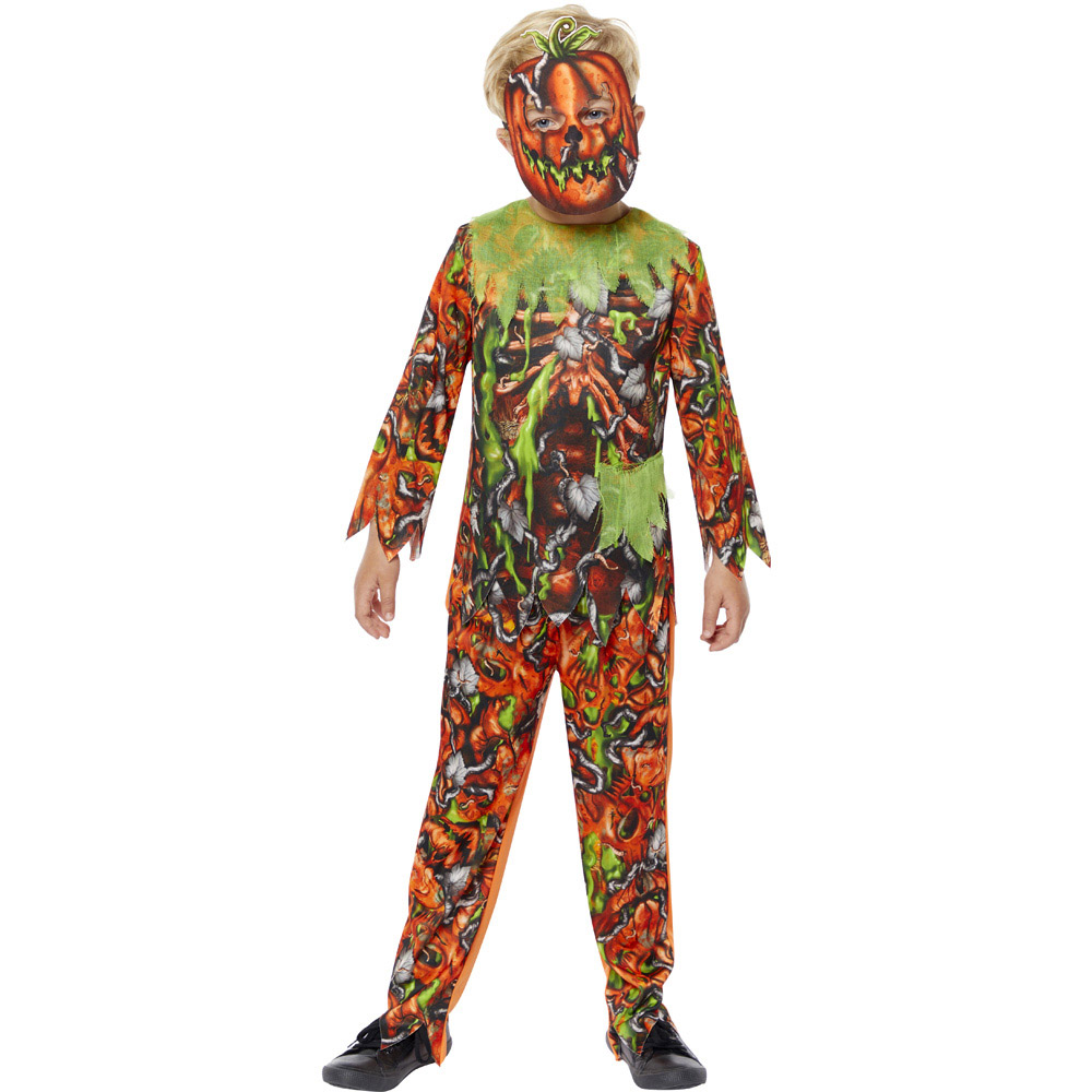 Wilko Pumpkin Reaper Costume Age 5 to 6 Years Image 1