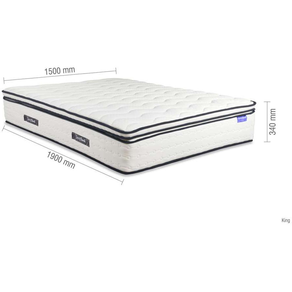 SleepSoul Space King Size Pocket Spring Mattress Image 9