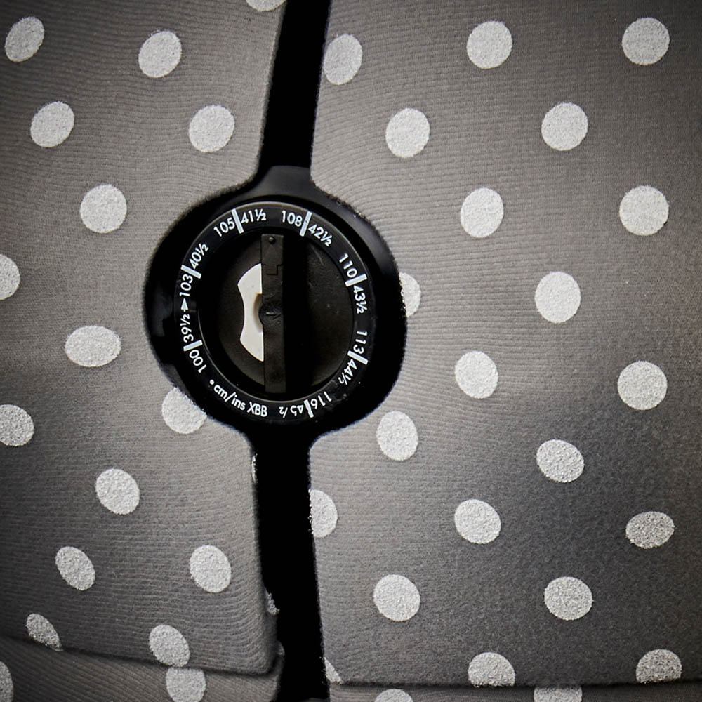Sewing Online 5916A Grey Polka Adjustable 8-Part Dressmakers Dummy with Hem Marker Small Image 5