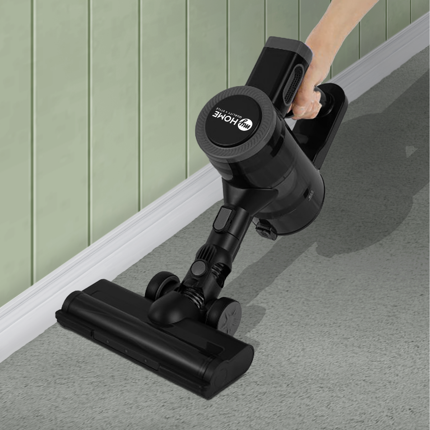 My Home Self-Standing Cordless Vacuum Black Image 4