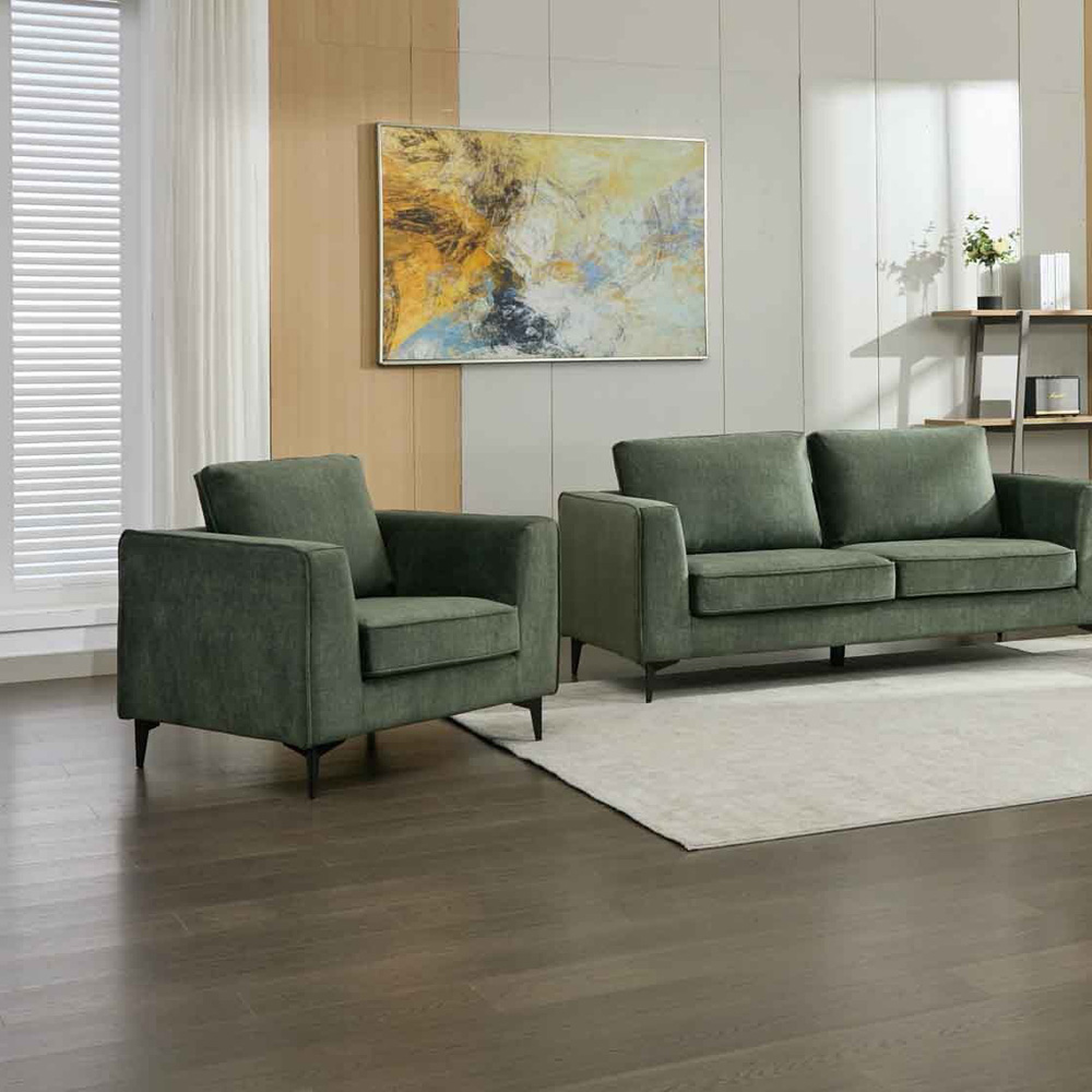 Brooklyn Moss Green Accent Chair Image 5