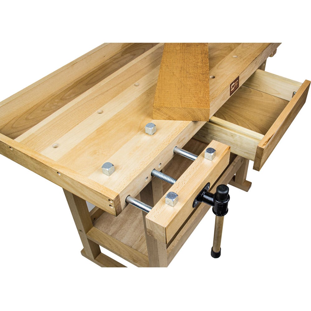 SIP 1443 Wooden Beech Workbench Image 7