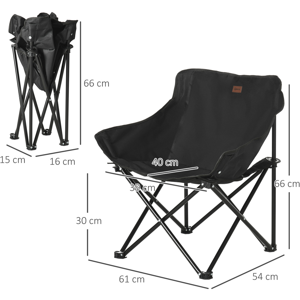 Outsunny Light Folding Camping Chair Image 7