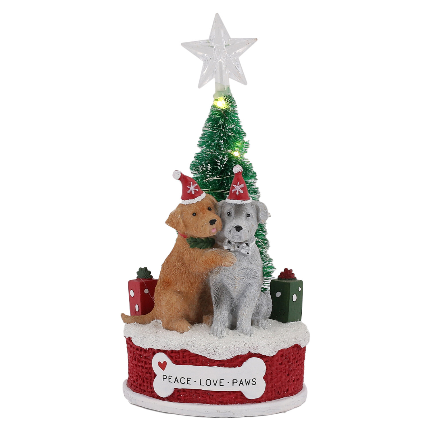 LED Ornamental Christmas Dog Image 2
