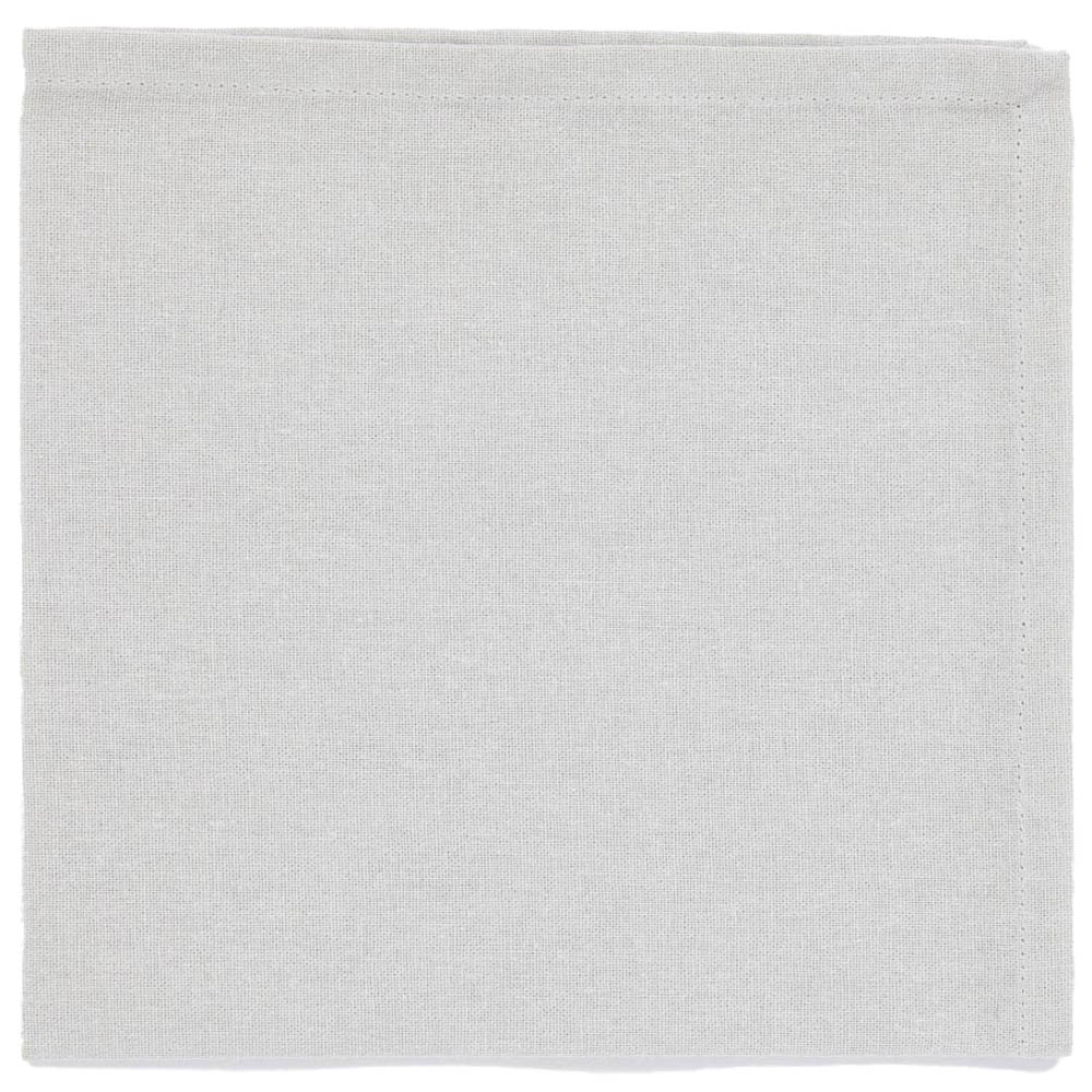 AVON Grey Cotton Napkins 45 x 45cm 2 Pack Image 1
