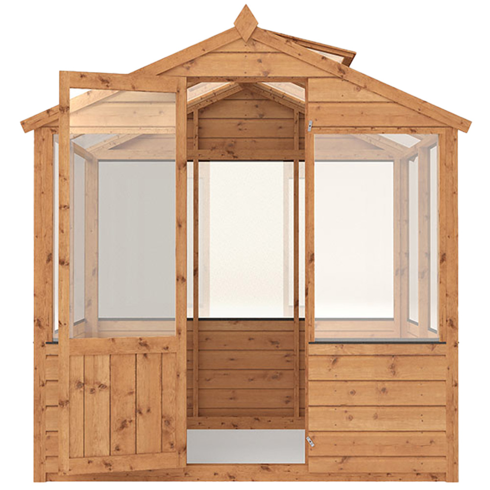 Mercia Wooden 4 x 6ft Traditional Greenhouse Image 4