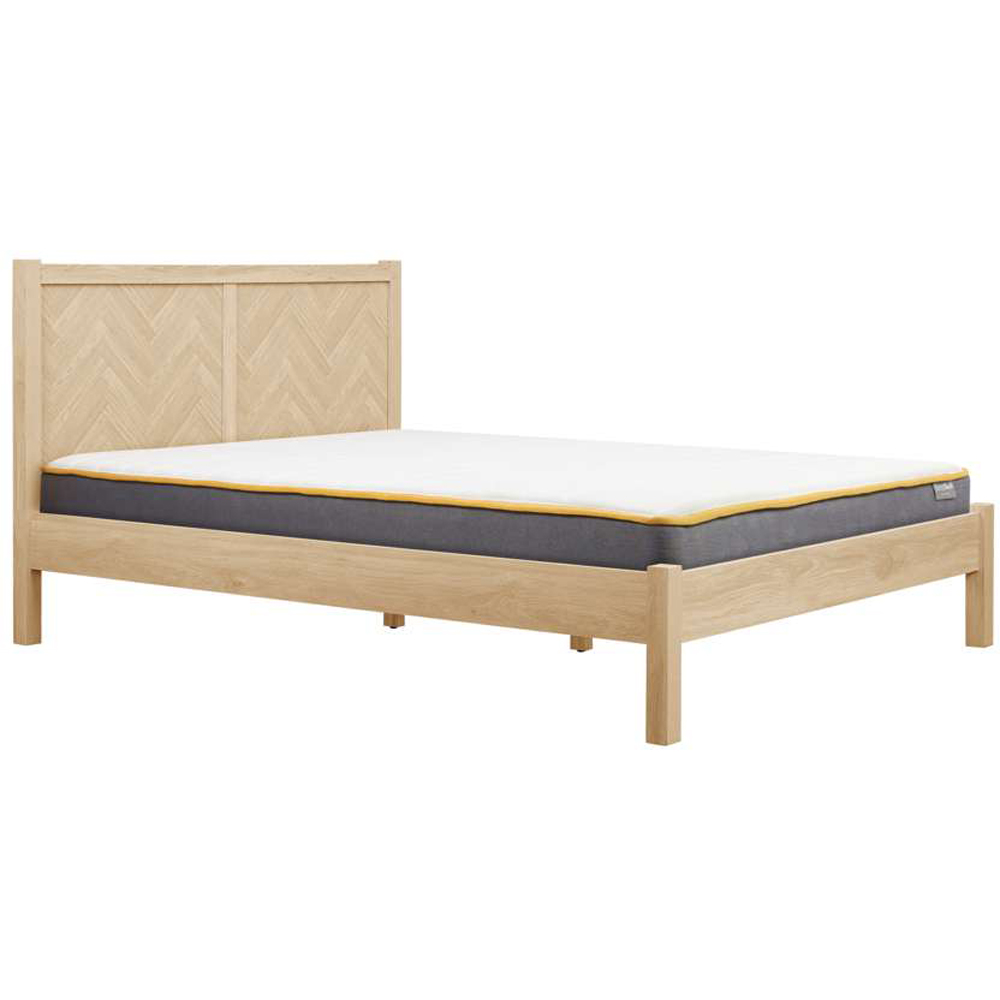 Birlea Herringford Double Oak Bed Image 3