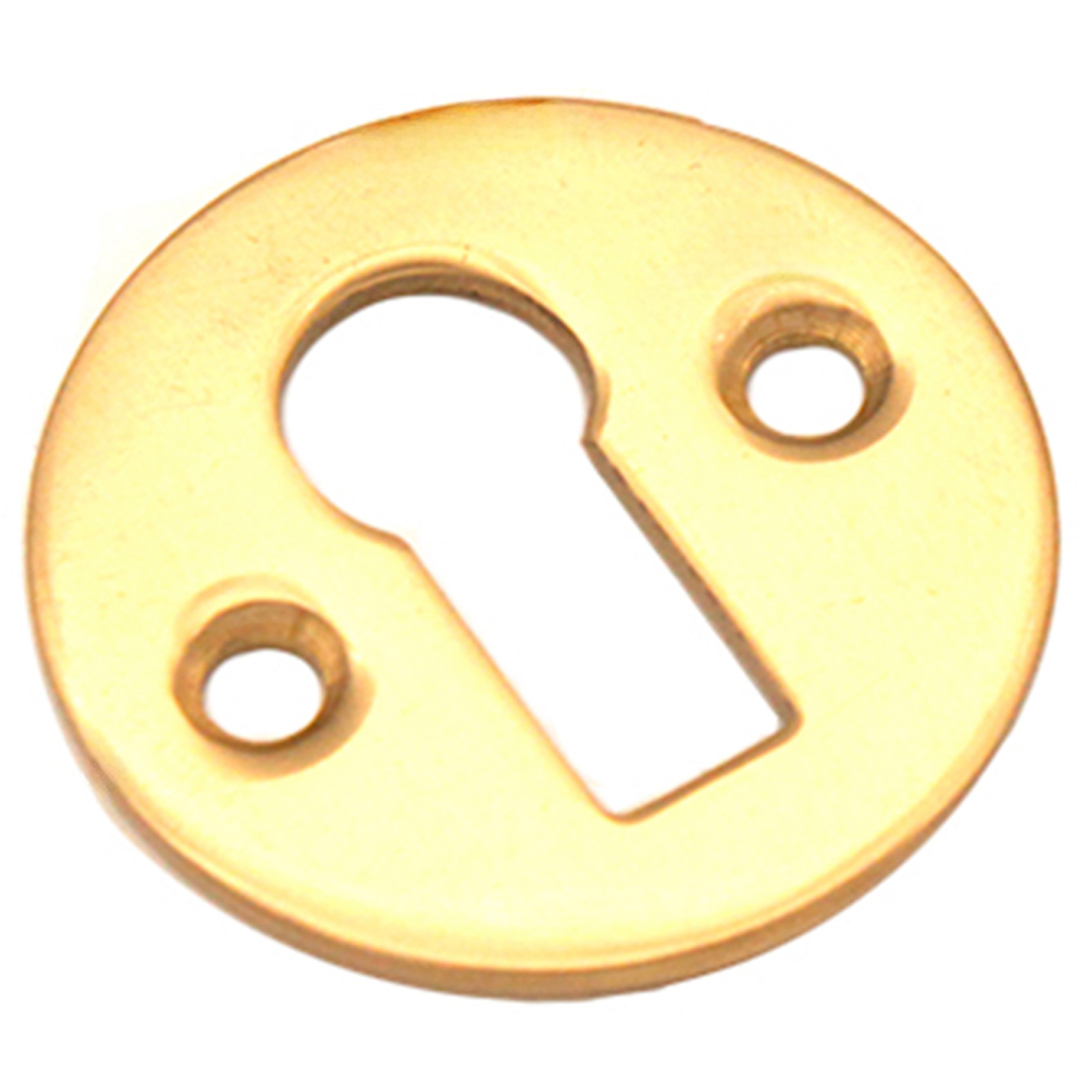Spira Brass Victorian Polished Brass Open Keyhole Image 1