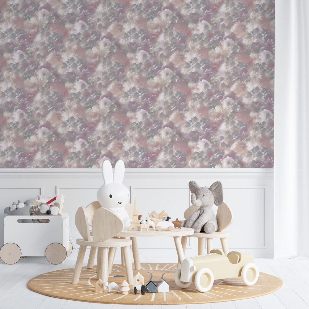 Arthouse Vanilla Skies Pink Wallpaper Image 5