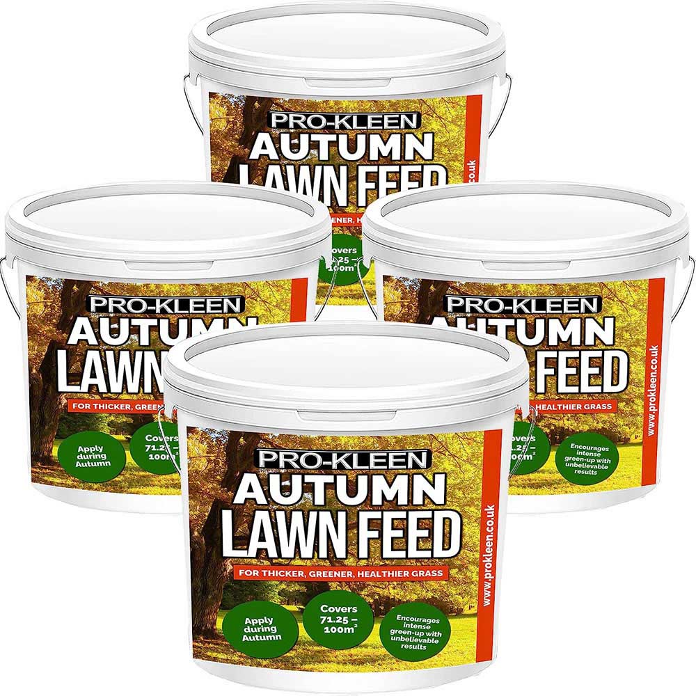 Pro-Kleen Autumn Lawn Feed Granule 2.5kg 4 Pack Image 1