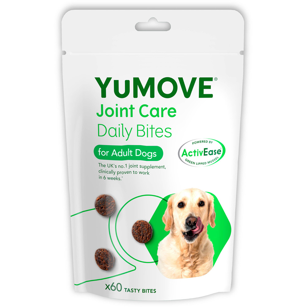 YuMOVE Joint Daily Bite Adult Dogs 60 pack Image 1