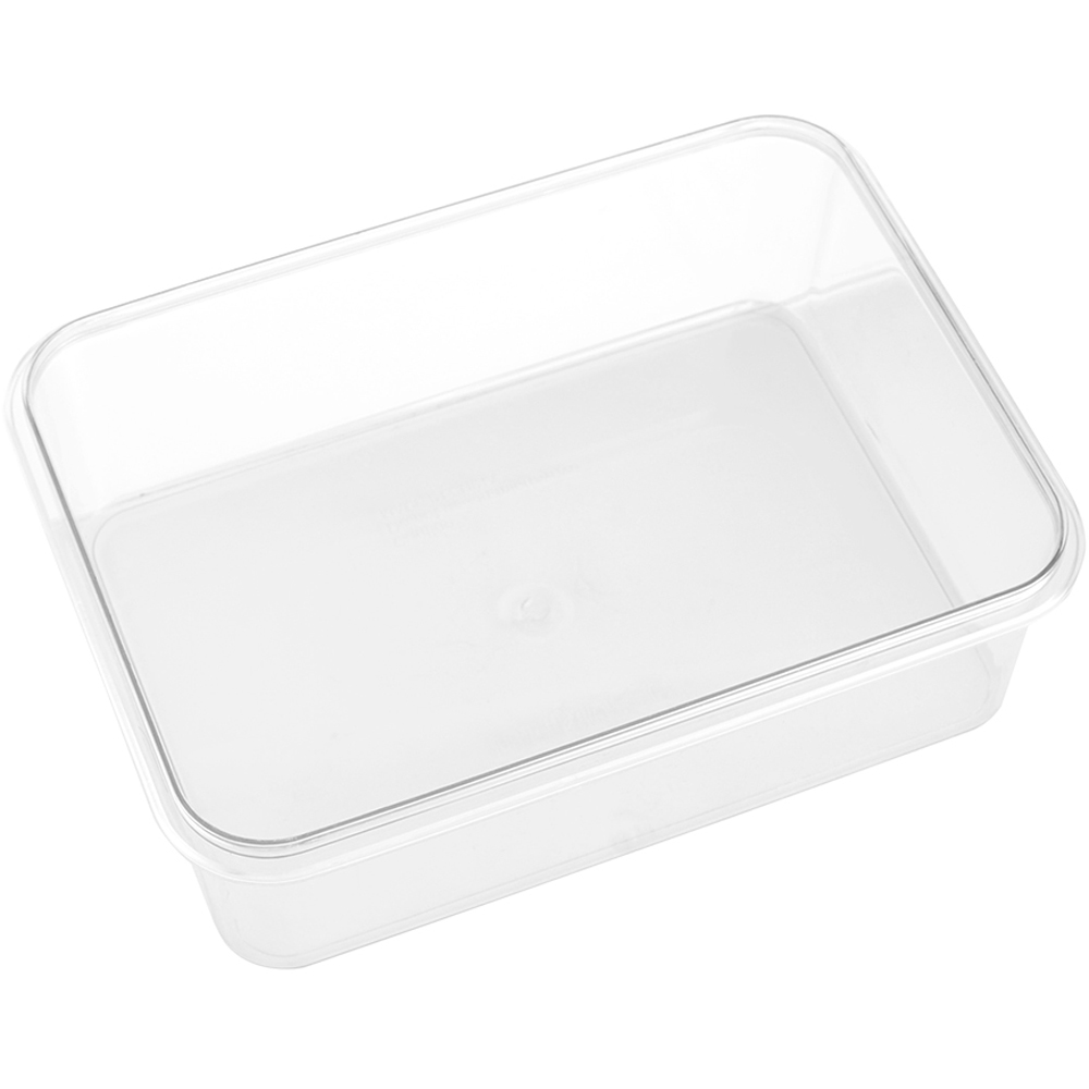 Living and Home 3-Piece Rectangular Food Storage Container Set Image 3