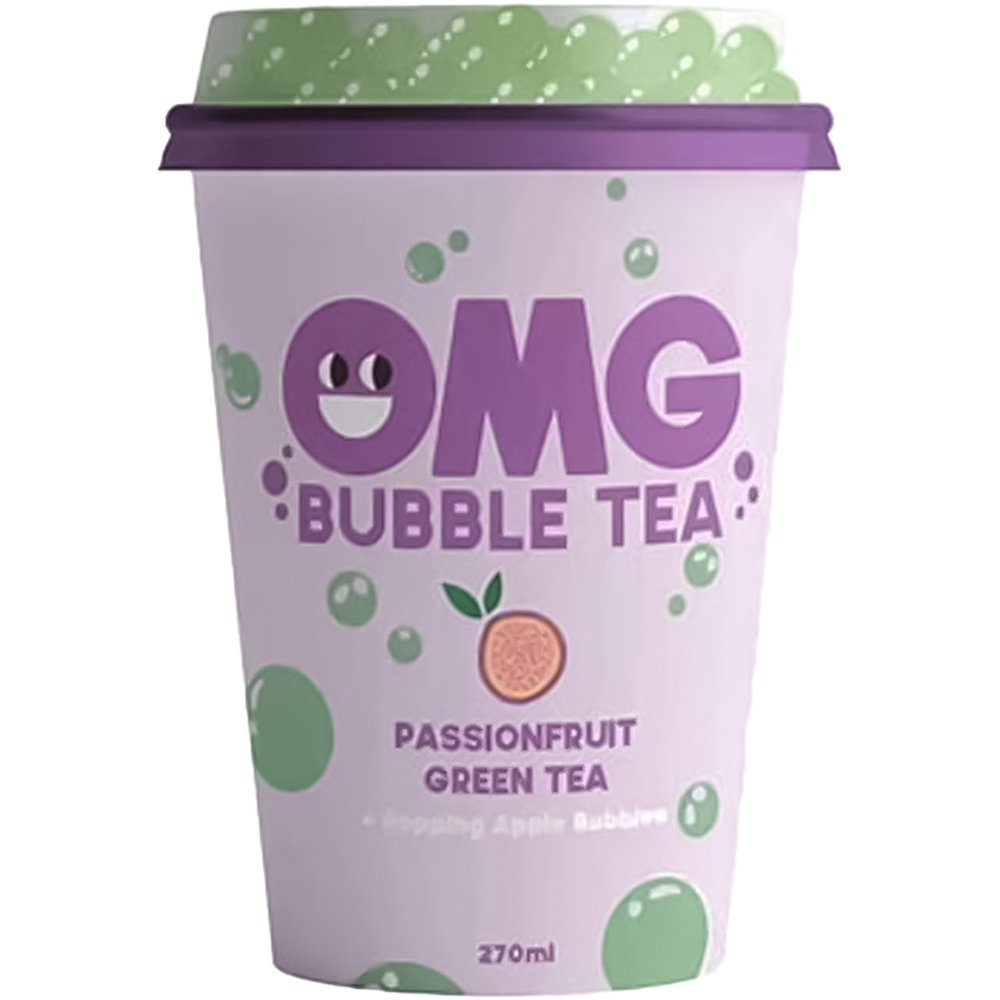 OMG Bubble Tea Passion Fruit 270ml Image